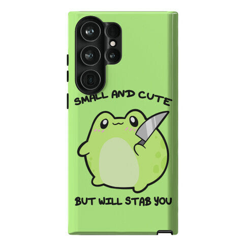 Small And Cute But Will Stab You Froggie Phone Case